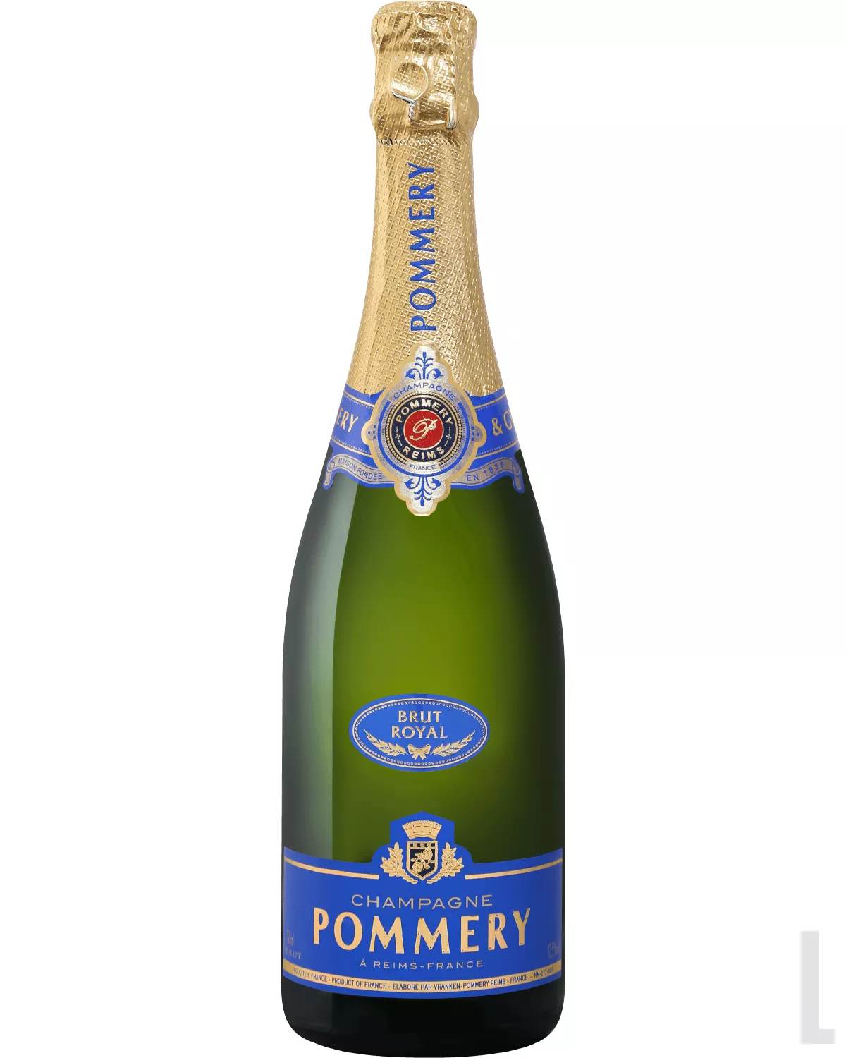 Шампанское белое брют Pommery Brut Royal Champagne AOP, 0.75л — купить Поммери Брют Руаял Шампань AOP, Champagne AOC, Франция в Москве, цена и отзывы