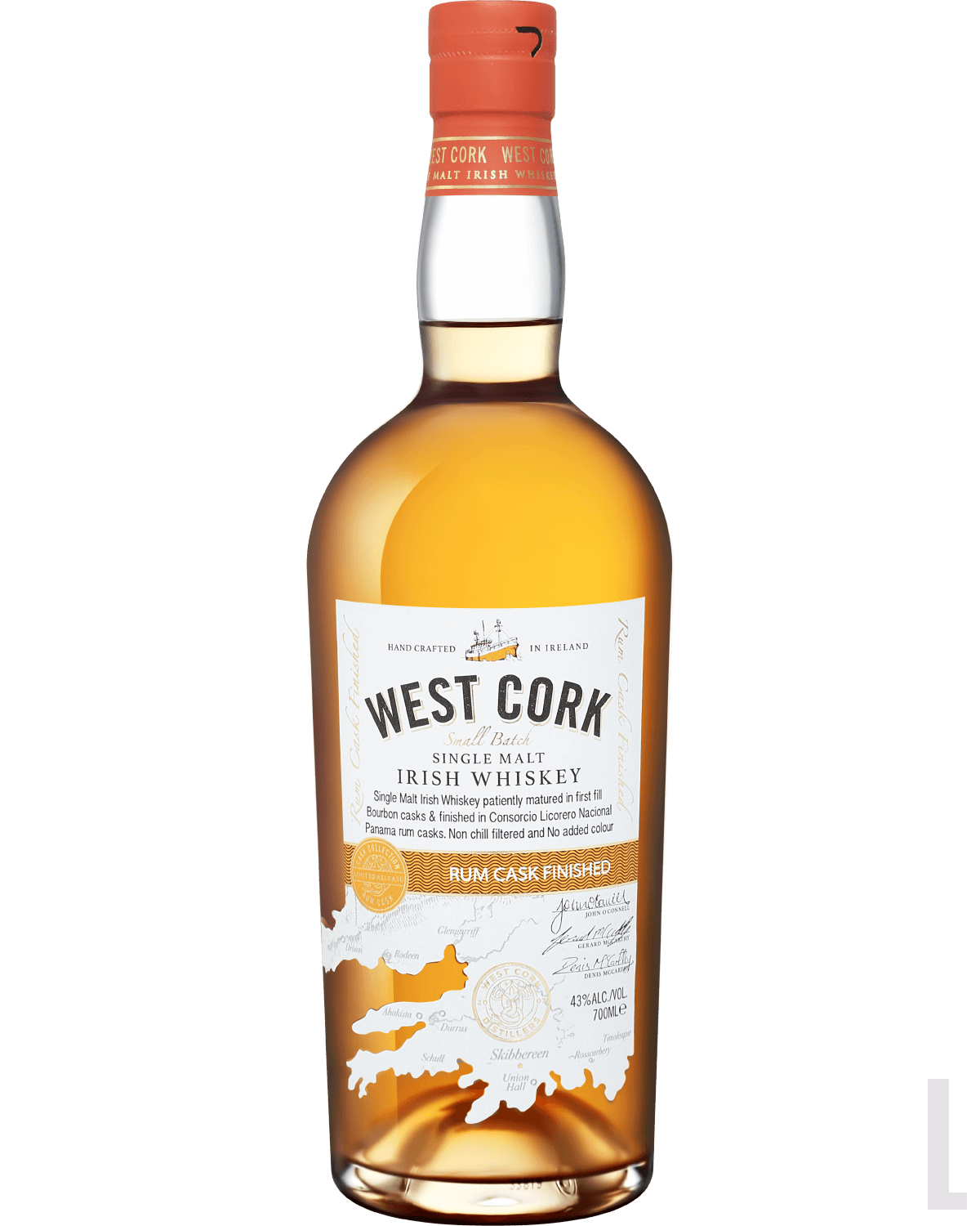 Irish cask. West Cork виски Blended Irish. Виски West Cork Cask strength Blended Irish Whiskey. West Cork Cask 0,7 л. Вест Корк Ром Каск финиш сингл Молт.
