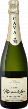 Игристое вино Marques de Lares Brut Nature Cava DO Lopez Morenas