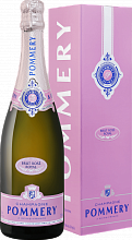 Шампанское Pommery Brut Rose Royal Champagne AOP (gift box)