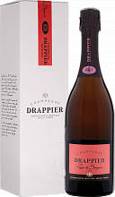 Шампанское Drappier Brut Rose Champagne AOP in gift box