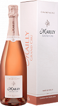 Шампанское Mailly Grand Cru Rose de Mailly Brut Champagne AOC (gift box)