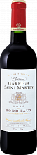 Вино Chateau Garriga St Martin Bordeaux AOC