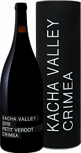 Вино Kacha Valley Petit Verdot Crimea Satera (gift box)