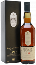 Виски Lagavulin Islay single malt scotch whisky 16 Years Old (gift box)