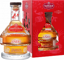 Текила El Destilador Premium Artesanal Anejo Santa Lucia (gift box)