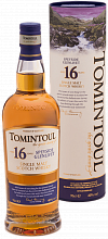Виски Tomintoul Speyside Glenlivet Single Malt Scotch Whisky 16 YO (gift box)