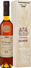 Арманьяк Sempe Vieil Vintage 2006 Armagnac AOC (gift box)