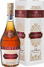 Бренди Brandy Cortel Napoleon VSOP (gift box)
