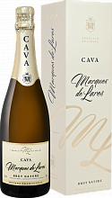 Marques de Lares Brut Nature Cava DO Lopez Morenas  (gift box)