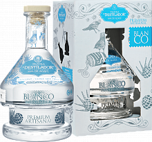 Текила El Destilador Premium Artesanal Blanco Santa Lucia (gift box)