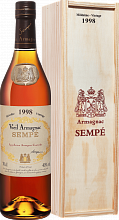 Арманьяк Sempe Vieil Armagnac 1998 (gift box)