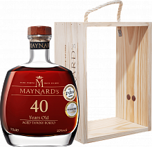 Портвейн Maynard’s Tawny Porto 40 years old Barão De Vilar – Vinhos (gift box)