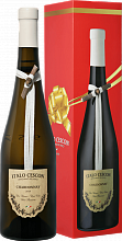 Вино Chardonnay Piave DOC Italo Cescon (gift box)