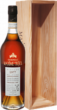 Коньяк Maxime Trijol Cognac Grande Champagne Premier Cru 1977 (gift box)