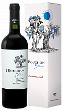 Вино Carmenere Syrah Reserva Maule DO J. Bouchon (gift box)