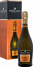Игристое вино Perlino Prosecco DOC (gift box)