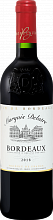 Вино Marquis Delatre Bordeaux AOC