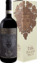 Вино Brunello di Montalcino DOCG Villa Poggio Salvi (gift box)