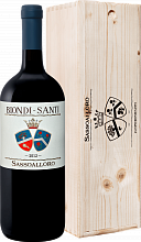 Вино Sassoalloro Toscana IGT Jacopo Biondi Santi (gift box)