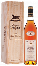 Коньяк Lautrec Cognac VSOP Grande Champagne Premier Cru (gift box)