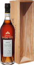 Коньяк Maxime Trijol Cognac Fins Bois 1975 (gift box)
