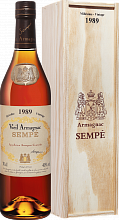 Арманьяк Sempe Vieil Armagnac 1989 (gift box)