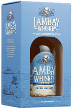Виски Lambay Small Batch Blend Irish Whiskey 4 YO (Gift Box)