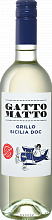 Вино Gatto Matto Grillo Sicilia DOC Villa Degli Olmi