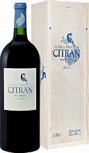 Вино Le Haut-Medoc De Citran Haut-Medoc AOC Chateau Citran (gift box)